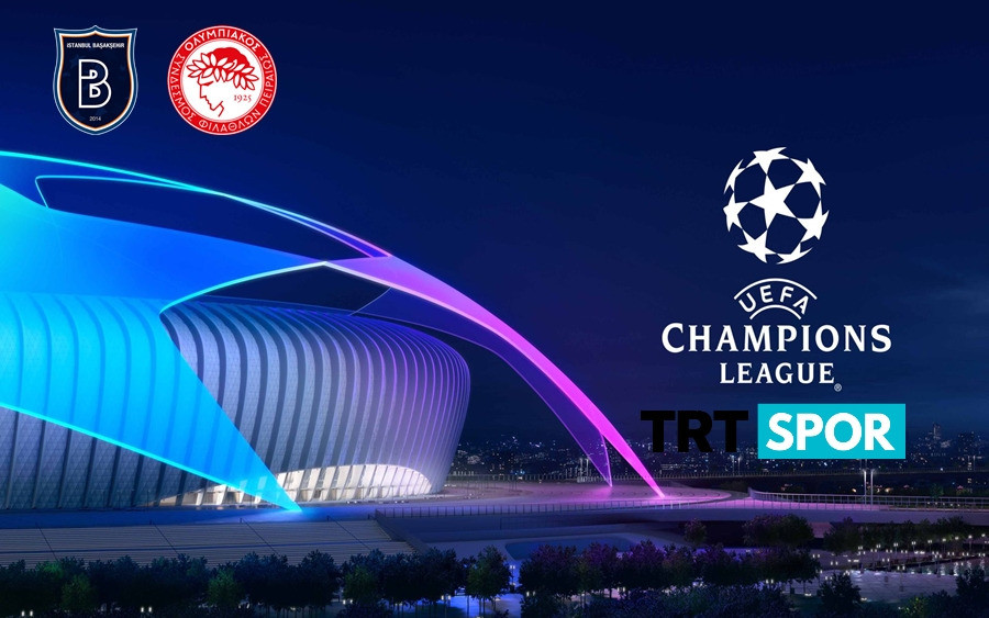 Medipol Başakşehir-Olympiakos UEFA Şampiyonlar Ligi Ön Eleme Maçı TRT Spor'dan Yayınlanacak