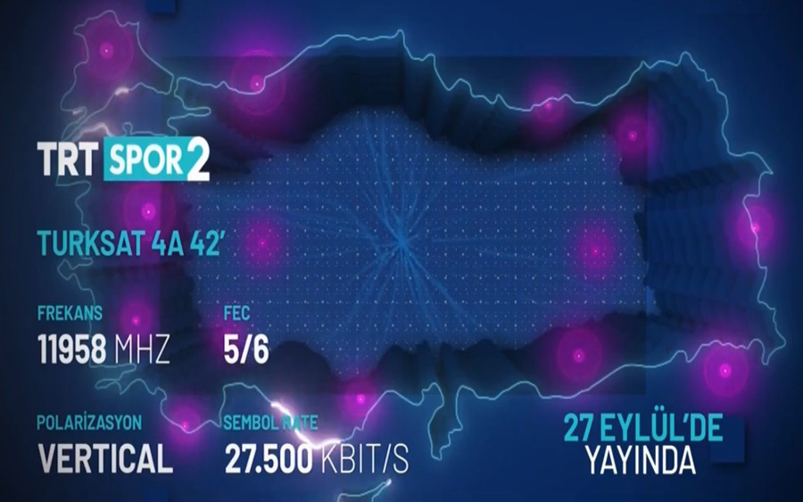TRT Spor 2 Test Yayında. 27 Eylül'de Resmen Yayın Hayatına Başlıyor TRT Spor 2 Test Yayında. 27 Eylül'de Resmen Yayın Hayatına Başlıyor