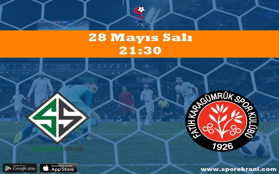 Sakaryaspor-Karagümrük TFF 2.Lig Play-Off Finali TRT Spor'da