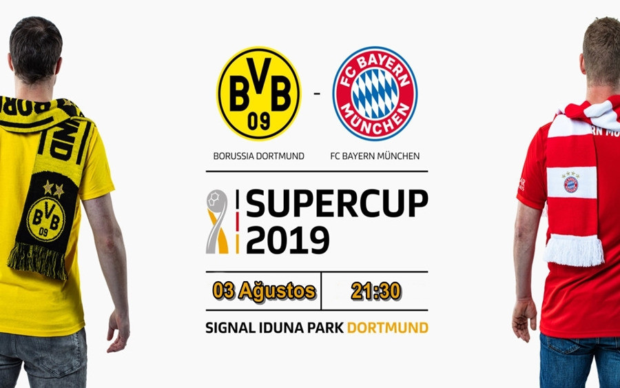 Borussia Dortmund-Bayern Münih Almanya Süper Kupa Maçı Şifresiz Yayınlanacak Borussia Dortmund-Bayern Münih Almanya Süper Kupa Maçı Şifresiz Yayınlanacak