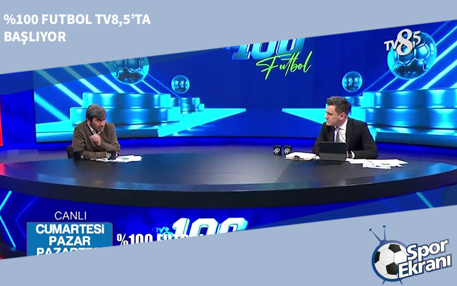 %100 Futbol TV8,5’ta Başlıyor
