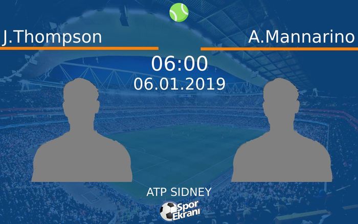06 Ocak 2019 J.Thompson vs A.Mannarino maçı Hangi Kanalda Saat Kaçta Yayınlanacak?