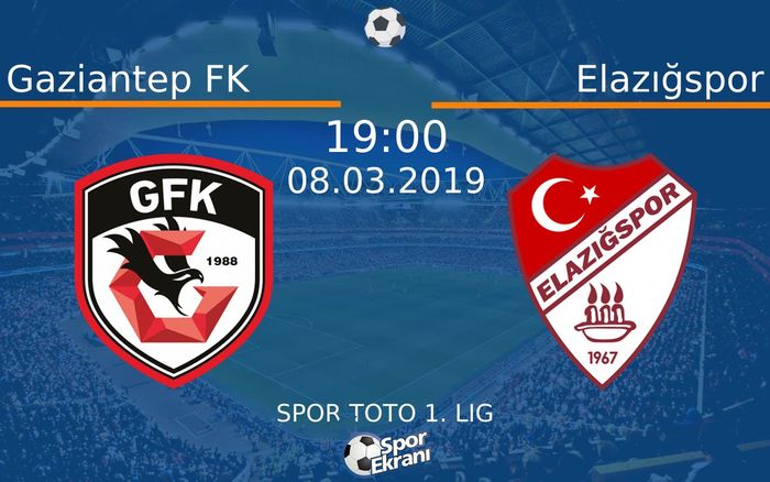 08 Mart 2019 Gaziantep FK vs Elazığspor maçı Hangi Kanalda Saat Kaçta Yayınlanacak?