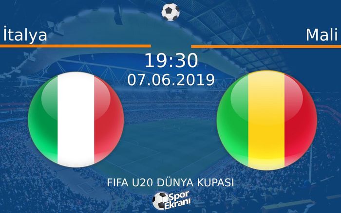 07 Haziran 2019 İtalya vs Mali maçı Hangi Kanalda Saat Kaçta Yayınlanacak?