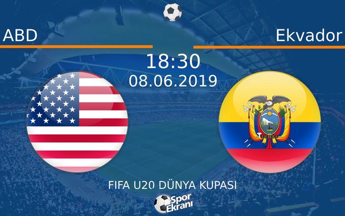 08 Haziran 2019 ABD vs Ekvador maçı Hangi Kanalda Saat Kaçta Yayınlanacak?