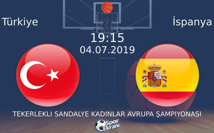 04 Temmuz 2019 Türkiye vs İspanya maçı Hangi Kanalda Saat Kaçta Yayınlanacak?