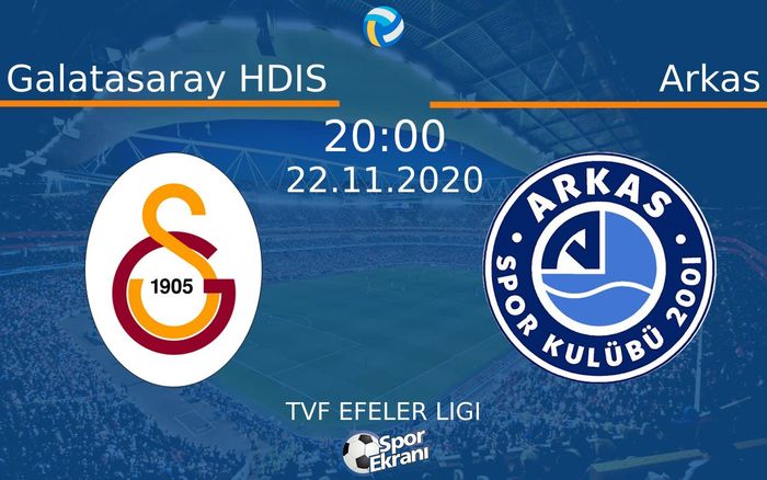 22 Kasım 2020 Galatasaray HDIS vs Arkas maçı Hangi Kanalda Saat Kaçta Yayınlanacak?