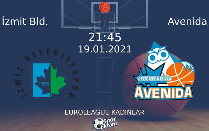 19 Ocak 2021 İzmit Bld. vs Avenida maçı Hangi Kanalda Saat Kaçta Yayınlanacak? 19 Ocak 2021 İzmit Bld. vs Avenida maçı Hangi Kanalda Saat Kaçta Yayınlanacak?
