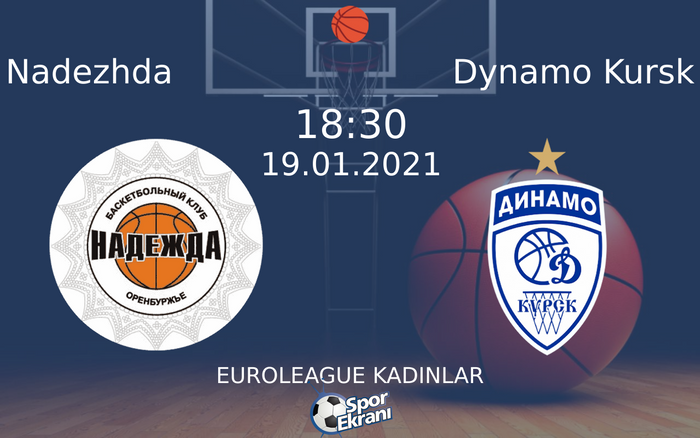 19 Ocak 2021 Nadezhda vs Dynamo Kursk maçı Hangi Kanalda Saat Kaçta Yayınlanacak? 19 Ocak 2021 Nadezhda vs Dynamo Kursk maçı Hangi Kanalda Saat Kaçta Yayınlanacak?