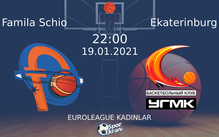 19 Ocak 2021 Famila Schio vs Ekaterinburg maçı Hangi Kanalda Saat Kaçta Yayınlanacak? 19 Ocak 2021 Famila Schio vs Ekaterinburg maçı Hangi Kanalda Saat Kaçta Yayınlanacak?