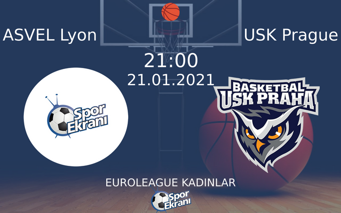 21 Ocak 2021 ASVEL Lyon vs USK Prague maçı Hangi Kanalda Saat Kaçta Yayınlanacak? 21 Ocak 2021 ASVEL Lyon vs USK Prague maçı Hangi Kanalda Saat Kaçta Yayınlanacak?