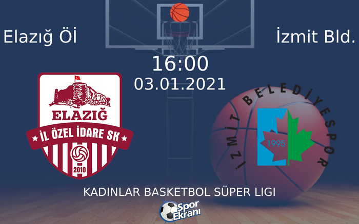 03 Ocak 2021 Elazığ Öİ vs İzmit Bld. maçı Hangi Kanalda Saat Kaçta Yayınlanacak? 03 Ocak 2021 Elazığ Öİ vs İzmit Bld. maçı Hangi Kanalda Saat Kaçta Yayınlanacak?
