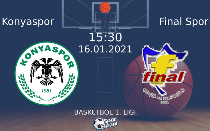 16 Ocak 2021 Konyaspor vs Final Spor maçı Hangi Kanalda Saat Kaçta Yayınlanacak? 16 Ocak 2021 Konyaspor vs Final Spor maçı Hangi Kanalda Saat Kaçta Yayınlanacak?