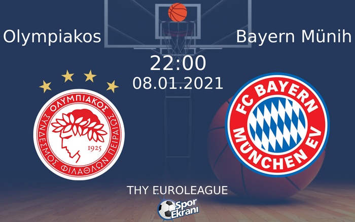 08 Ocak 2021 Olympiakos vs Bayern Münih maçı Hangi Kanalda Saat Kaçta Yayınlanacak? 08 Ocak 2021 Olympiakos vs Bayern Münih maçı Hangi Kanalda Saat Kaçta Yayınlanacak?