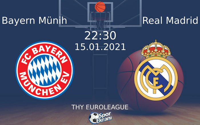 15 Ocak 2021 Bayern Münih vs Real Madrid maçı Hangi Kanalda Saat Kaçta Yayınlanacak? 15 Ocak 2021 Bayern Münih vs Real Madrid maçı Hangi Kanalda Saat Kaçta Yayınlanacak?