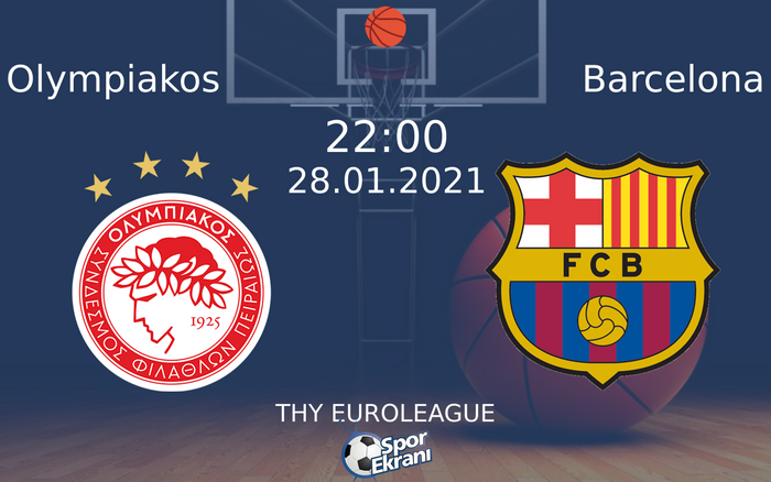 28 Ocak 2021 Olympiakos vs Barcelona maçı Hangi Kanalda Saat Kaçta Yayınlanacak? 28 Ocak 2021 Olympiakos vs Barcelona maçı Hangi Kanalda Saat Kaçta Yayınlanacak?