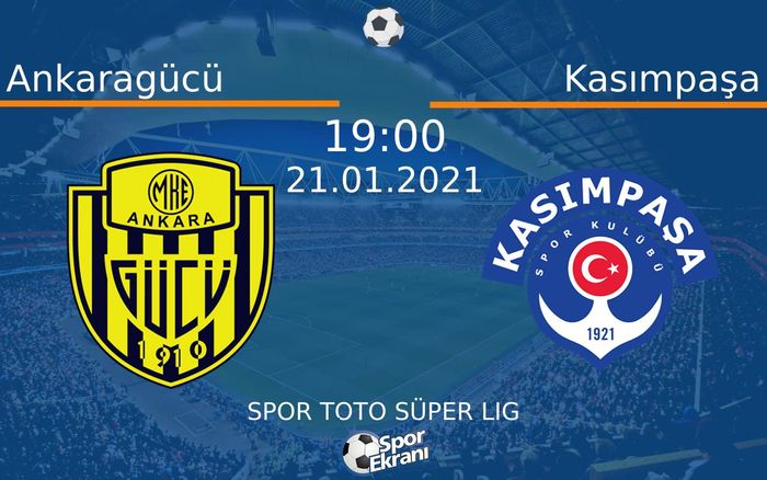 21 Ocak 2021 Ankaragücü vs Kasımpaşa maçı Hangi Kanalda Saat Kaçta Yayınlanacak? 21 Ocak 2021 Ankaragücü vs Kasımpaşa maçı Hangi Kanalda Saat Kaçta Yayınlanacak?