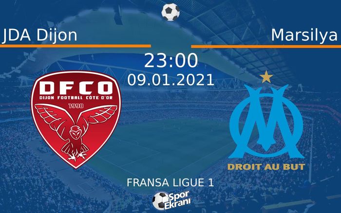 09 Ocak 2021 JDA Dijon vs Marsilya maçı Hangi Kanalda Saat Kaçta Yayınlanacak? 09 Ocak 2021 JDA Dijon vs Marsilya maçı Hangi Kanalda Saat Kaçta Yayınlanacak?