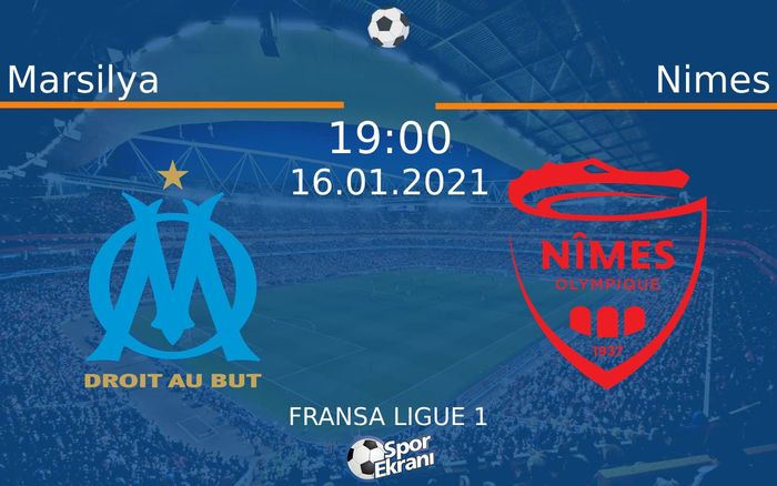 16 Ocak 2021 Marsilya vs Nimes maçı Hangi Kanalda Saat Kaçta Yayınlanacak? 16 Ocak 2021 Marsilya vs Nimes maçı Hangi Kanalda Saat Kaçta Yayınlanacak?