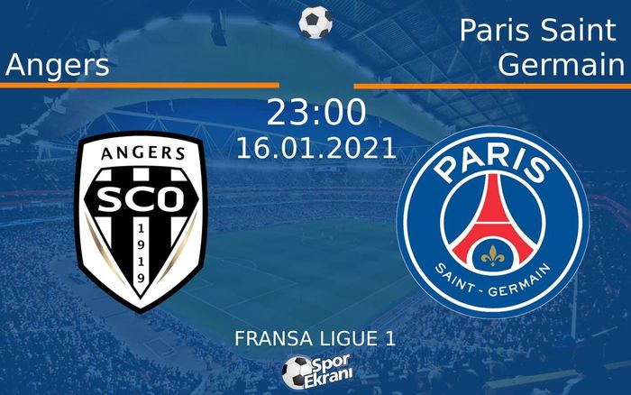 16 Ocak 2021 Angers vs Paris Saint Germain maçı Hangi Kanalda Saat Kaçta Yayınlanacak? 16 Ocak 2021 Angers vs Paris Saint Germain maçı Hangi Kanalda Saat Kaçta Yayınlanacak?