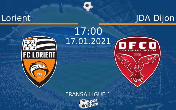 17 Ocak 2021 Lorient vs JDA Dijon maçı Hangi Kanalda Saat Kaçta Yayınlanacak? 17 Ocak 2021 Lorient vs JDA Dijon maçı Hangi Kanalda Saat Kaçta Yayınlanacak?