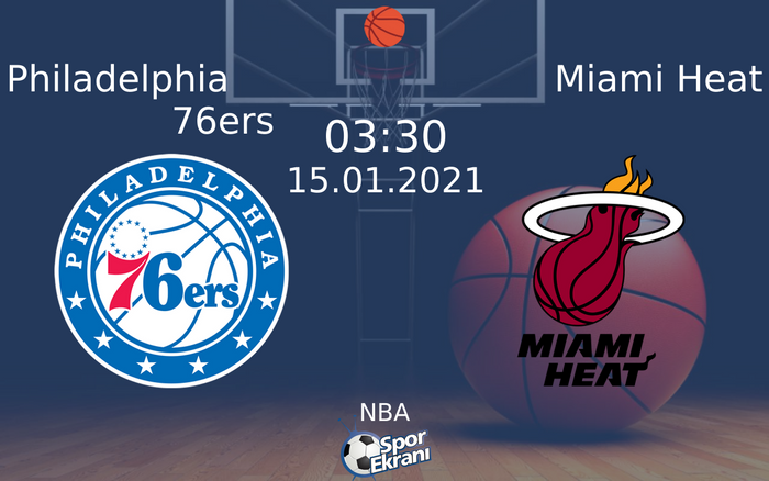 15 Ocak 2021 Philadelphia 76ers vs Miami Heat maçı Hangi Kanalda Saat Kaçta Yayınlanacak? 15 Ocak 2021 Philadelphia 76ers vs Miami Heat maçı Hangi Kanalda Saat Kaçta Yayınlanacak?
