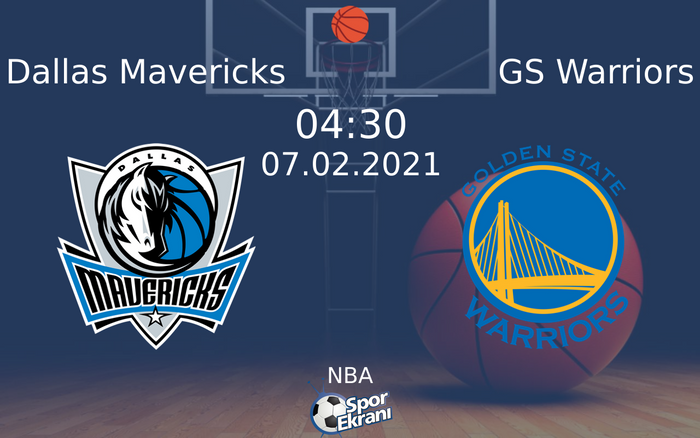 07 Şubat 2021 Dallas Mavericks vs GS Warriors maçı Hangi Kanalda Saat Kaçta Yayınlanacak? 07 Şubat 2021 Dallas Mavericks vs GS Warriors maçı Hangi Kanalda Saat Kaçta Yayınlanacak?