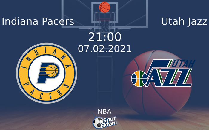 07 Şubat 2021 Indiana Pacers vs Utah Jazz maçı Hangi Kanalda Saat Kaçta Yayınlanacak? 07 Şubat 2021 Indiana Pacers vs Utah Jazz maçı Hangi Kanalda Saat Kaçta Yayınlanacak?