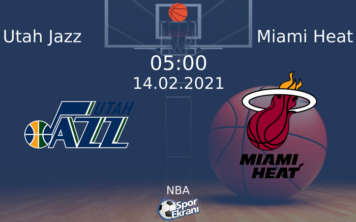 14 Şubat 2021 Utah Jazz vs Miami Heat maçı Hangi Kanalda Saat Kaçta Yayınlanacak? 14 Şubat 2021 Utah Jazz vs Miami Heat maçı Hangi Kanalda Saat Kaçta Yayınlanacak?