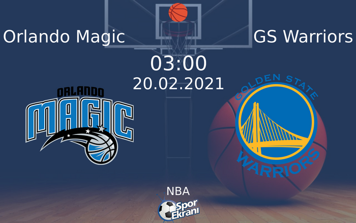 20 Şubat 2021 Orlando Magic vs GS Warriors maçı Hangi Kanalda Saat Kaçta Yayınlanacak? 20 Şubat 2021 Orlando Magic vs GS Warriors maçı Hangi Kanalda Saat Kaçta Yayınlanacak?
