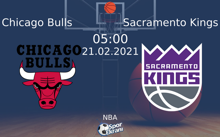 21 Şubat 2021 Chicago Bulls vs Sacramento Kings maçı Hangi Kanalda Saat Kaçta Yayınlanacak? 21 Şubat 2021 Chicago Bulls vs Sacramento Kings maçı Hangi Kanalda Saat Kaçta Yayınlanacak?
