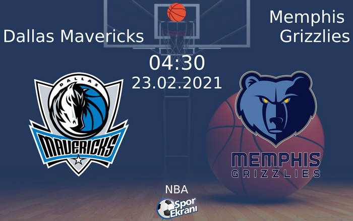 23 Şubat 2021 Dallas Mavericks vs Memphis Grizzlies maçı Hangi Kanalda Saat Kaçta Yayınlanacak? 23 Şubat 2021 Dallas Mavericks vs Memphis Grizzlies maçı Hangi Kanalda Saat Kaçta Yayınlanacak?