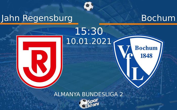 10 Ocak 2021 Jahn Regensburg vs Bochum maçı Hangi Kanalda Saat Kaçta Yayınlanacak? 10 Ocak 2021 Jahn Regensburg vs Bochum maçı Hangi Kanalda Saat Kaçta Yayınlanacak?