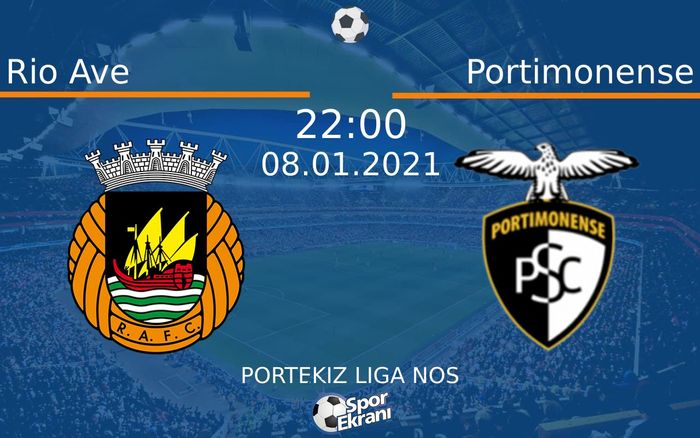 08 Ocak 2021 Rio Ave vs Portimonense maçı Hangi Kanalda Saat Kaçta Yayınlanacak? 08 Ocak 2021 Rio Ave vs Portimonense maçı Hangi Kanalda Saat Kaçta Yayınlanacak?