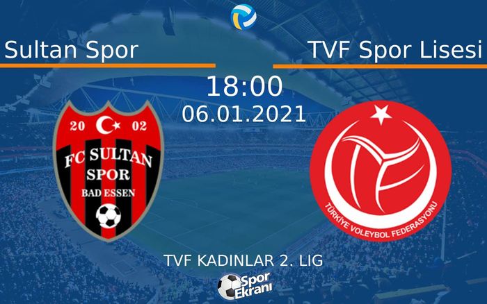06 Ocak 2021 Sultan Spor vs TVF Spor Lisesi maçı Hangi Kanalda Saat Kaçta Yayınlanacak? 06 Ocak 2021 Sultan Spor vs TVF Spor Lisesi maçı Hangi Kanalda Saat Kaçta Yayınlanacak?