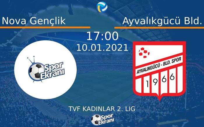 10 Ocak 2021 Nova Gençlik vs Ayvalıkgücü Bld. maçı Hangi Kanalda Saat Kaçta Yayınlanacak? 10 Ocak 2021 Nova Gençlik vs Ayvalıkgücü Bld. maçı Hangi Kanalda Saat Kaçta Yayınlanacak?