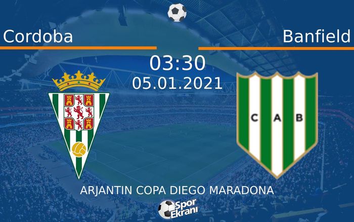 05 Ocak 2021 Cordoba vs Banfield maçı Hangi Kanalda Saat Kaçta Yayınlanacak? 05 Ocak 2021 Cordoba vs Banfield maçı Hangi Kanalda Saat Kaçta Yayınlanacak?