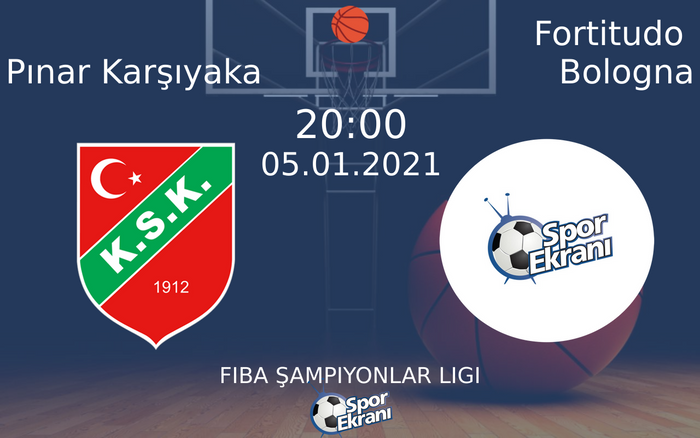 05 Ocak 2021 Pınar Karşıyaka vs Fortitudo Bologna maçı Hangi Kanalda Saat Kaçta Yayınlanacak? 05 Ocak 2021 Pınar Karşıyaka vs Fortitudo Bologna maçı Hangi Kanalda Saat Kaçta Yayınlanacak?