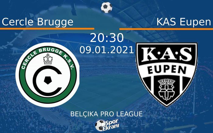 09 Ocak 2021 Cercle Brugge vs KAS Eupen maçı Hangi Kanalda Saat Kaçta Yayınlanacak? 09 Ocak 2021 Cercle Brugge vs KAS Eupen maçı Hangi Kanalda Saat Kaçta Yayınlanacak?