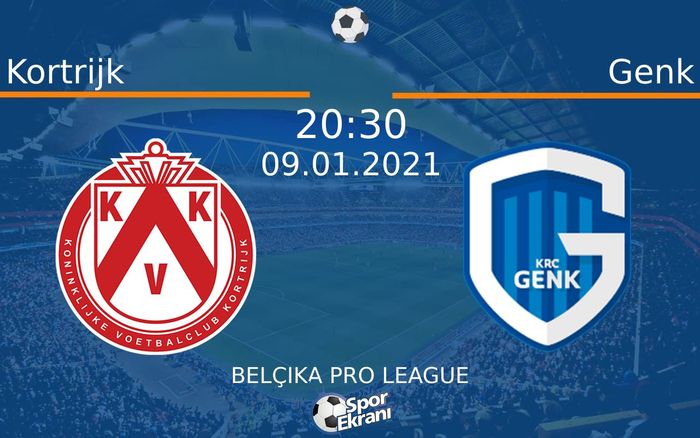 09 Ocak 2021 Kortrijk vs Genk maçı Hangi Kanalda Saat Kaçta Yayınlanacak? 09 Ocak 2021 Kortrijk vs Genk maçı Hangi Kanalda Saat Kaçta Yayınlanacak?