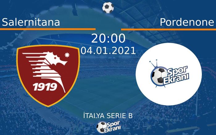 04 Ocak 2021 Salernitana vs Pordenone maçı Hangi Kanalda Saat Kaçta Yayınlanacak? 04 Ocak 2021 Salernitana vs Pordenone maçı Hangi Kanalda Saat Kaçta Yayınlanacak?
