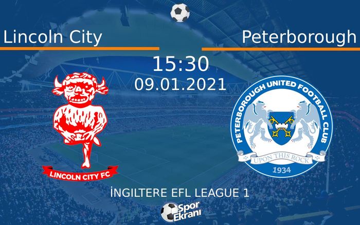 09 Ocak 2021 Lincoln City vs Peterborough maçı Hangi Kanalda Saat Kaçta Yayınlanacak? 09 Ocak 2021 Lincoln City vs Peterborough maçı Hangi Kanalda Saat Kaçta Yayınlanacak?