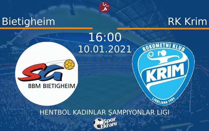 10 Ocak 2021 Bietigheim vs RK Krim maçı Hangi Kanalda Saat Kaçta Yayınlanacak? 10 Ocak 2021 Bietigheim vs RK Krim maçı Hangi Kanalda Saat Kaçta Yayınlanacak?