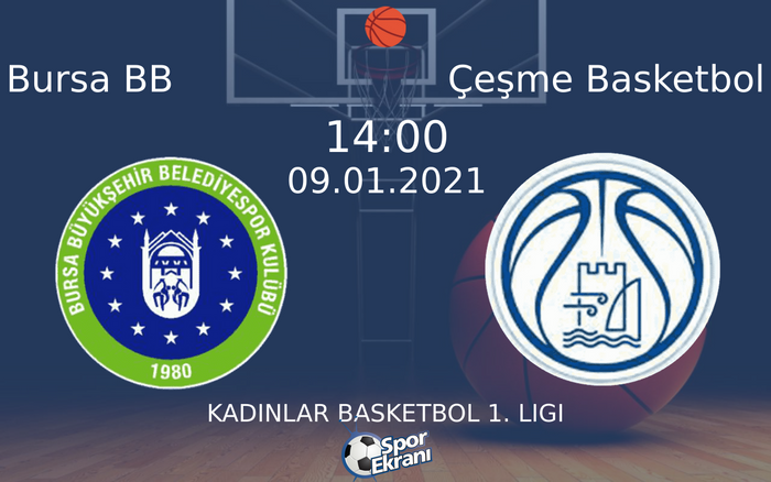 09 Ocak 2021 Bursa BB vs Çeşme Basketbol maçı Hangi Kanalda Saat Kaçta Yayınlanacak? 09 Ocak 2021 Bursa BB vs Çeşme Basketbol maçı Hangi Kanalda Saat Kaçta Yayınlanacak?