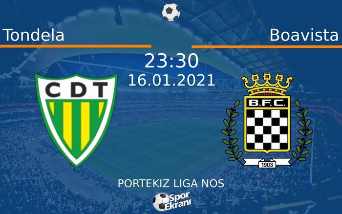 16 Ocak 2021 Tondela vs Boavista maçı Hangi Kanalda Saat Kaçta Yayınlanacak? 16 Ocak 2021 Tondela vs Boavista maçı Hangi Kanalda Saat Kaçta Yayınlanacak?