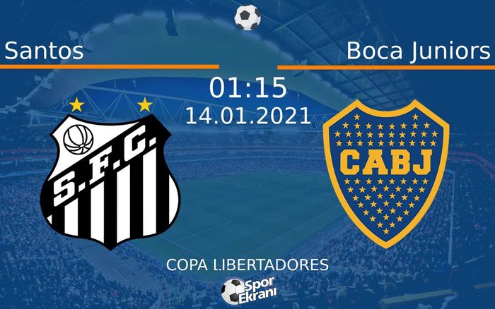 14 Ocak 2021 Santos vs Boca Juniors maçı Hangi Kanalda Saat Kaçta Yayınlanacak? 14 Ocak 2021 Santos vs Boca Juniors maçı Hangi Kanalda Saat Kaçta Yayınlanacak?