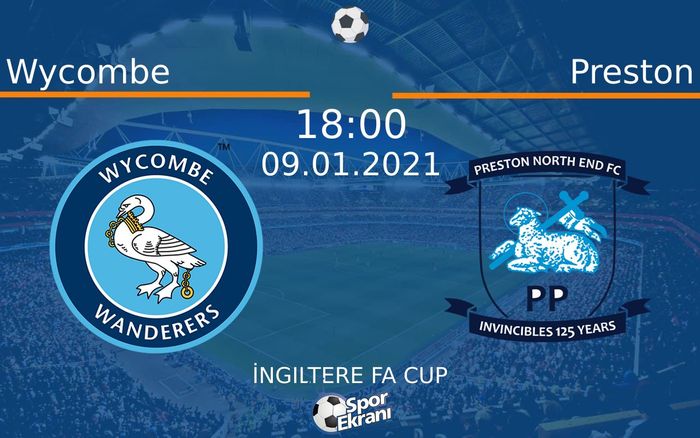 09 Ocak 2021 Wycombe vs Preston maçı Hangi Kanalda Saat Kaçta Yayınlanacak? 09 Ocak 2021 Wycombe vs Preston maçı Hangi Kanalda Saat Kaçta Yayınlanacak?