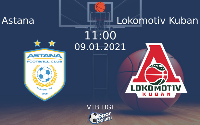 09 Ocak 2021 Astana vs Lokomotiv Kuban maçı Hangi Kanalda Saat Kaçta Yayınlanacak? 09 Ocak 2021 Astana vs Lokomotiv Kuban maçı Hangi Kanalda Saat Kaçta Yayınlanacak?