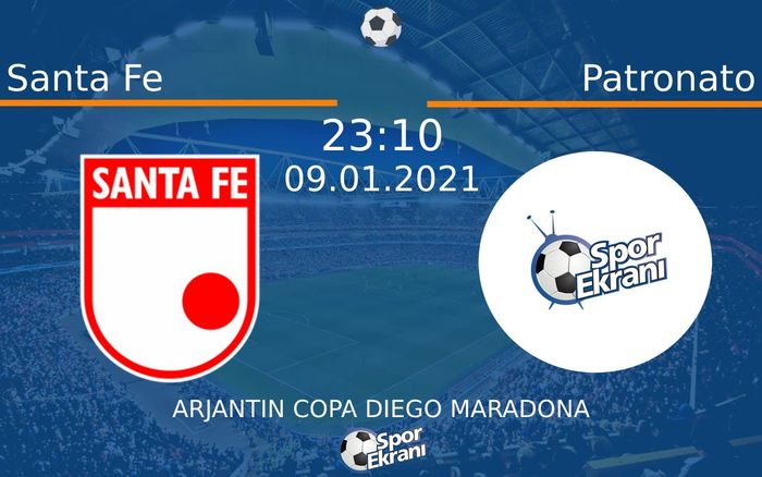 09 Ocak 2021 Santa Fe vs Patronato maçı Hangi Kanalda Saat Kaçta Yayınlanacak? 09 Ocak 2021 Santa Fe vs Patronato maçı Hangi Kanalda Saat Kaçta Yayınlanacak?