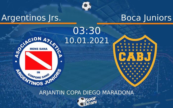 10 Ocak 2021 Argentinos Jrs. vs Boca Juniors maçı Hangi Kanalda Saat Kaçta Yayınlanacak? 10 Ocak 2021 Argentinos Jrs. vs Boca Juniors maçı Hangi Kanalda Saat Kaçta Yayınlanacak?